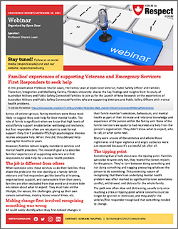 Supporting Responders who seek help